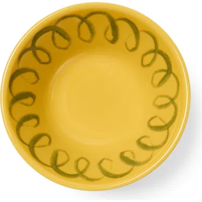 Caravan Home Amalfi Berry Bowl In Mustard 4.5"
