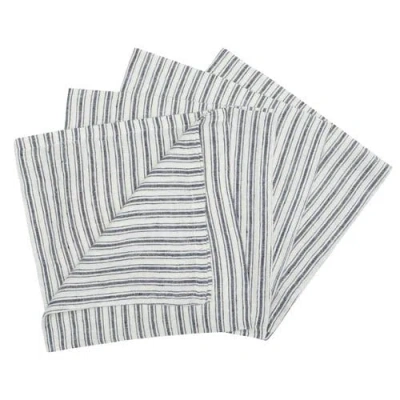Caravan Home Boat Stripe Linen Napkins