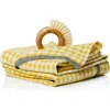 Caravan Home Gingham Towels