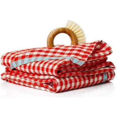 Caravan Home Gingham Towels