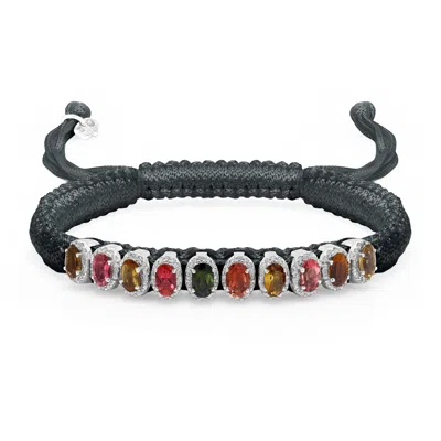 Caravan Of Stones Women's Black Mini Lisse Bracelet