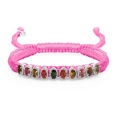 Caravan Of Stones Women's Bubblegum Pink Mini Lisse Bracelet