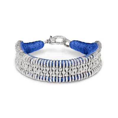 Caravan Of Stones Women's Kibo Royal Blue Stacker