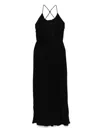 Caravana Cotton Dress In Black