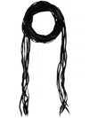 Caravana Leather Belt In Black