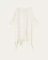 Caravana Yalchen Knots Cape In Natural