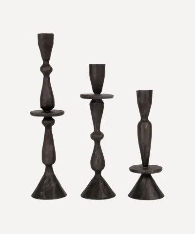 Caravane Jya Candle Holders Set Of Three