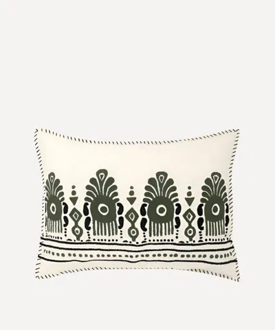 Caravane Naya Cushion In Green