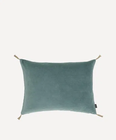Caravane Washed Velvet Cushion