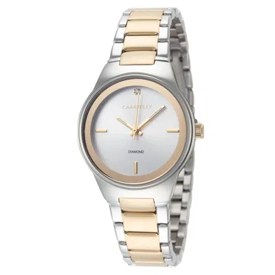 Caravelle By Bulova Diamond Women's 30mm Quartz Watch In Multi