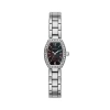Caravelle Designed By Bulova Womens Crystal Accent Silver Tone Stainless Steel Bracelet Watch 43l204 In Metallic
