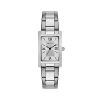 Caravelle Designed By Bulova Womens Silver Tone Stainless Steel Bracelet Watch 43l203 In Metallic