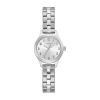 Caravelle Designed By Bulova Womens Silver Tone Stainless Steel Bracelet Watch 43l209 In Silver