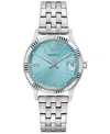 Caravelle Women's Classic Stainless Steel Bracelet Watch 32mm In Silver-tone