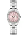 Caravelle Women's Stainless Steel Bracelet Watch 28mm In No Color