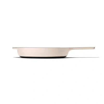 Caraway 10.5" Enameled Cast Iron Skillet In Cream