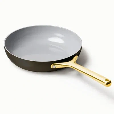 Caraway 10.5" Iconics Nonstick Ceramic Fry Pan Black/gold In Black,gold
