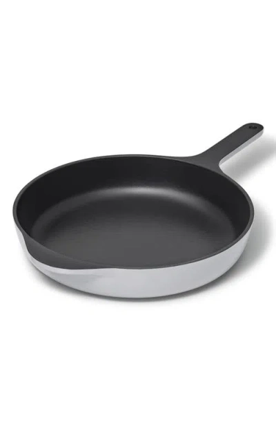 Caraway 10.5-inch Enameled Cast Iron Skillet In Light Gray