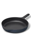 Caraway 10.5-inch Enameled Cast Iron Skillet In Midnight Blue