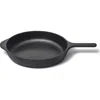 Caraway 12-inch Enameled Cast Iron Skillet In Black