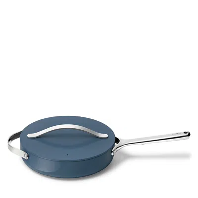 Caraway 3 Qt. Ceramic Nonstick Saute Pan In Blue