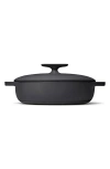 Caraway 3.5-quart Braiser With Domed Lid In Gray