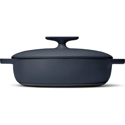 Caraway 3.5-quart Braiser With Domed Lid In Midnight Blue