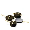 Caraway 4 Piece Ceramic Non-stick Cookware Set With Gold Handle In Black