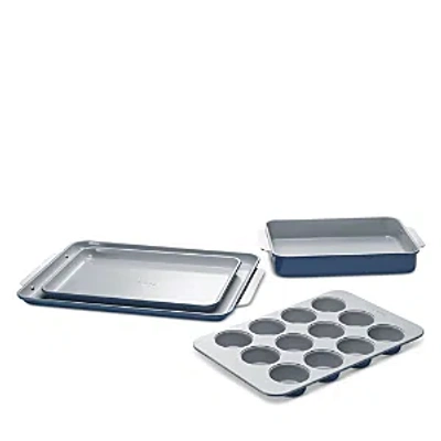 Caraway 4 Pc Nonstick Mini Baking Set In Navy