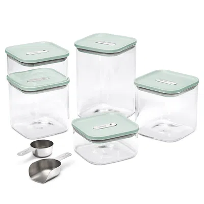 Caraway 5 Container Storage Set In Green