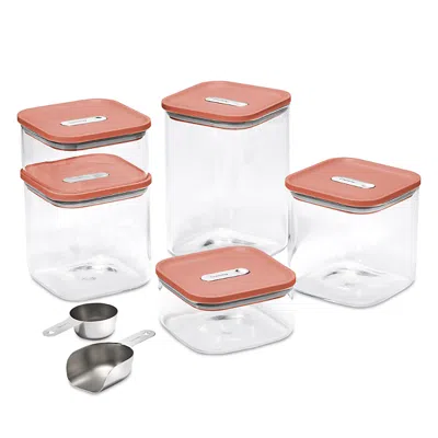 Caraway 5 Container Storage Set In Orange