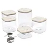Caraway 5 Container Storage Set In White