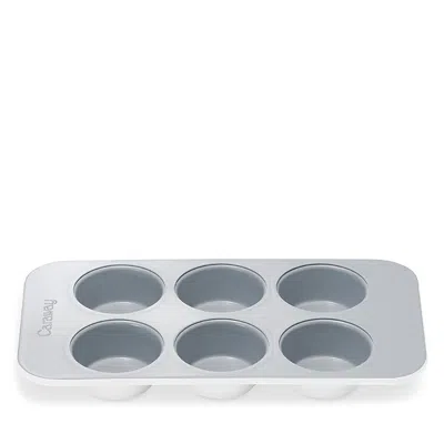 Caraway 6 Cup Muffin Pan In Gray
