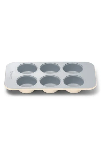 Caraway 6-cup Nonstick Ceramic Muffin Pan In Neutral