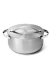 Caraway 6.5 Quart Dutch Oven With Lid In Stainless Steel