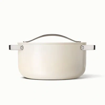 Caraway 6.5qt Nonstick Ceramic Dutch Oven In Cream