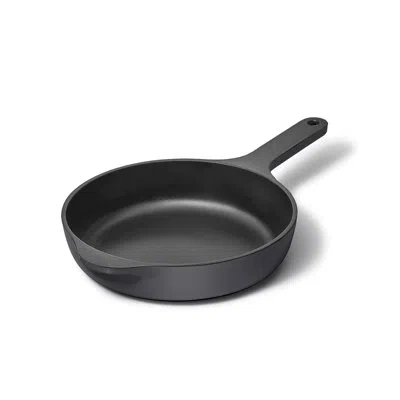 Caraway 8" Enameled Cast Iron Mini Skillet, Cream In Charcoal