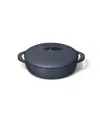 Caraway Cast Iron 3.5-quart Braiser With Domed Lid In Midnight Blue