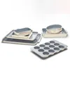 Caraway Non-toxic Ceramic Non-stick Mega 11 Piece Bakeware Set In Cream