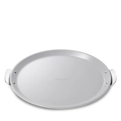Caraway Ceramic Nonstick Large Pizza Crisper Pan In White