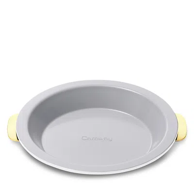 Caraway Ceramic Nonstick Pie Pan Plus In Silver