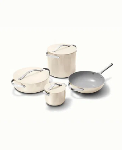 CARAWAY COOKWARE PLUS NON-STICK 8 PIECE COOKWARE SET