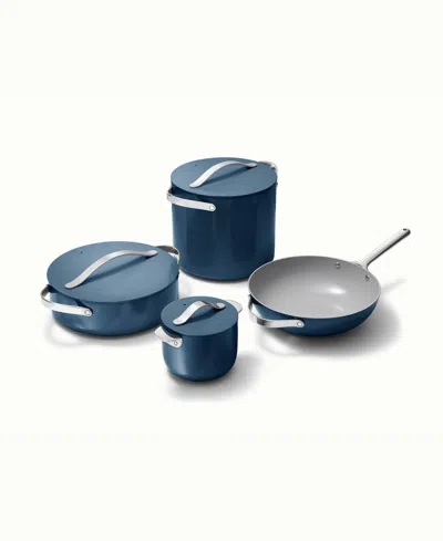 CARAWAY COOKWARE PLUS NON-STICK 8 PIECE COOKWARE SET
