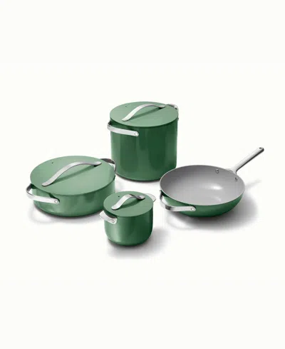 CARAWAY COOKWARE PLUS NON-STICK 8 PIECE COOKWARE SET