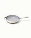 Caraway Cookware Plus Non-stick, Stir Fry Pan In Cream