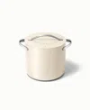 Caraway Cookware Plus Non-stick, Stock Pot In Cream