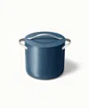 Caraway Cookware Plus Non-stick, Stock Pot In Navy