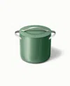 Caraway Cookware Plus Non-stick, Stock Pot In Sage