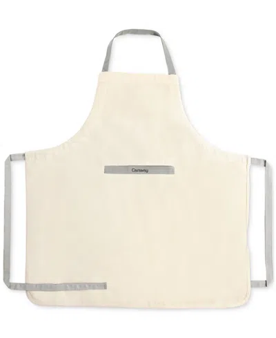 CARAWAY COTTON SOLID-COLOR LIGHTWEIGHT BIB APRON