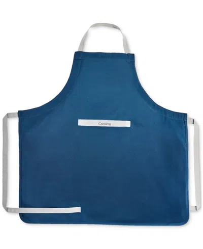 CARAWAY COTTON SOLID-COLOR LIGHTWEIGHT BIB APRON